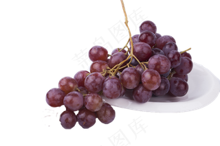 一大盘酸酸甜甜的葡萄,免抠元素