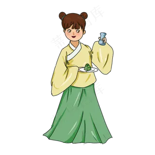 端午宴客的雄黄酒和粽子