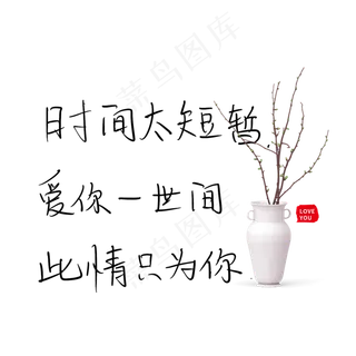 时间太短暂爱你一世间此情只为你