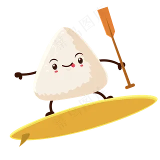 中华传统美食之可爱卡通粽子