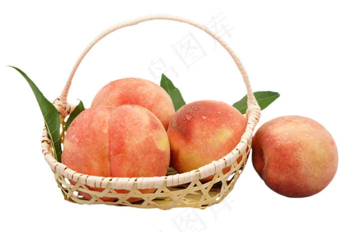 一个水果桃篮(2998*2000px 300 dpi )