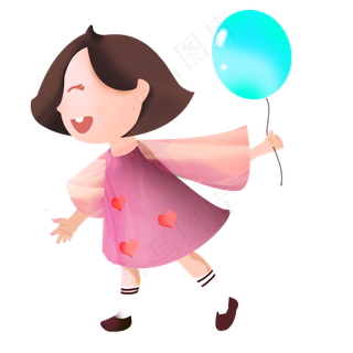 快乐女孩儿童节