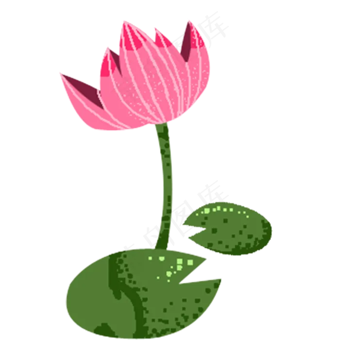 荷花荷叶莲花(2000X2000(DPI:150))psd模版下载