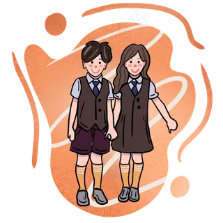 六一儿童节英伦小朋友