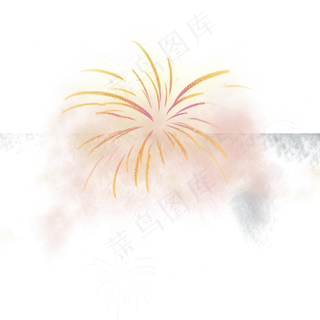 卡通春节烟花下载,免抠元素 卡通春节烟花下载,免抠元素