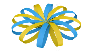 送礼小拉花矢量图,免抠元素