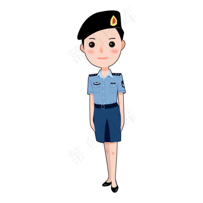 建军节女军人