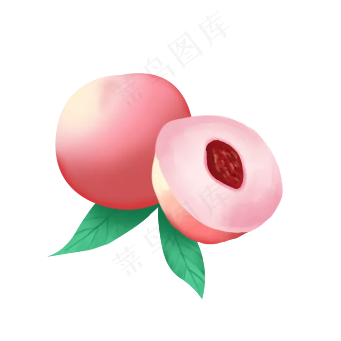 桃子水蜜桃(2200X2201(DPI:300))psd模版下载