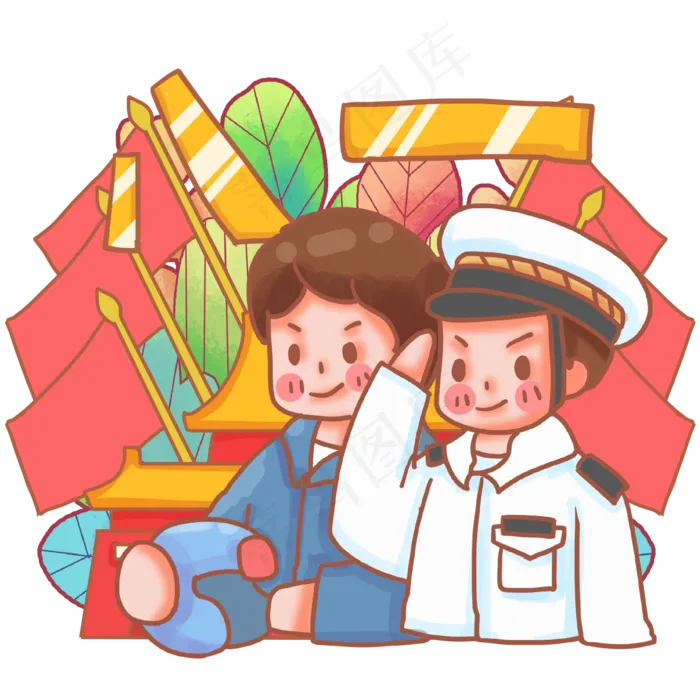空军军人现代军人(2000X2000(DPI:300))psd模版下载