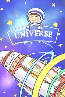 卡通宇航员未来科技太空宇宙宇宙飞船