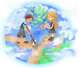 世界地球日保护地球