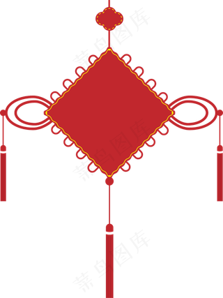 新年春节中国结,免抠元素