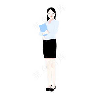 女神节女王节职业女性商务扁平风,免抠元素