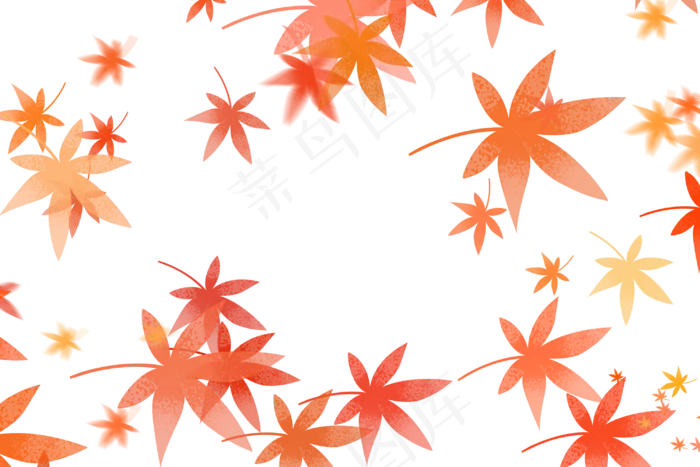 漂浮树叶枫叶叶子,免抠元素(3000*2000px 300 dpi )psd模版下载