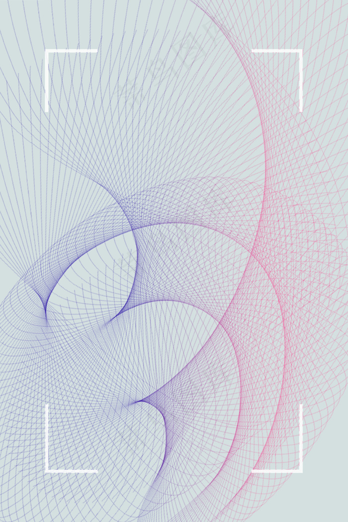 紫色科技线H5背景素材