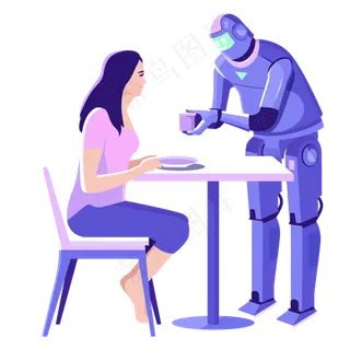 人工智能技术场景,免抠元素