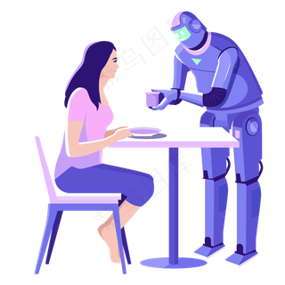 人工智能技术场景,免抠元素