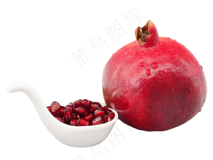 红石榴和小勺子