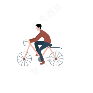 五四青年节骑车出游青春活力自行