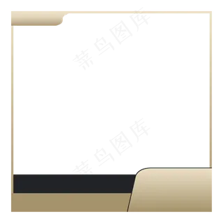 黑色黑金电商主图,免抠元素