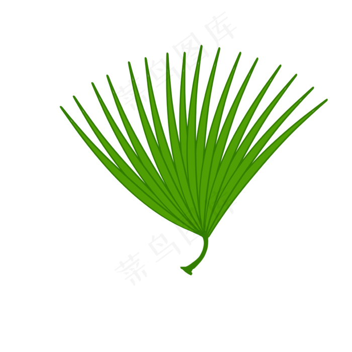 绿色植物叶子芭蕉叶子(2362X2362(DPI:300))psd模版下载