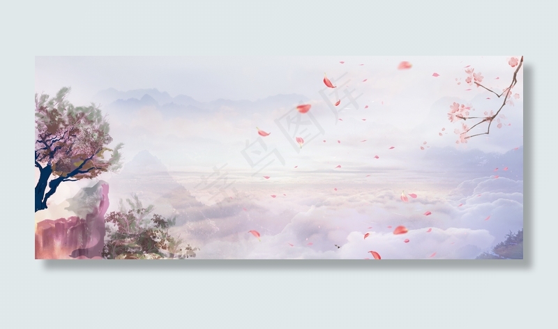 梦幻仙侠唯美玄幻游戏背景