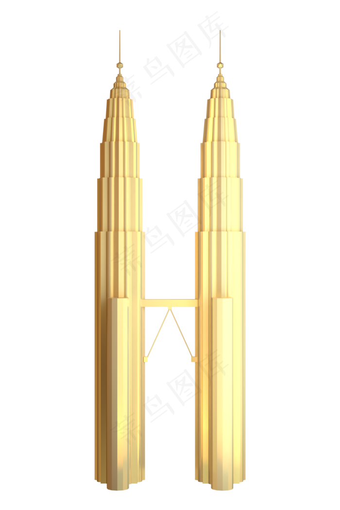 国家地方著名地标马来西亚吉隆坡,免抠元素