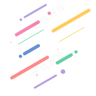 创意孟菲斯时尚线条装饰图案