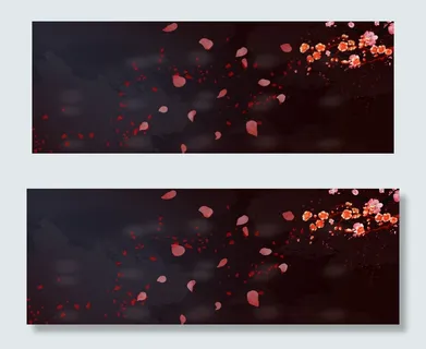 喜庆婚庆红色纹理banner