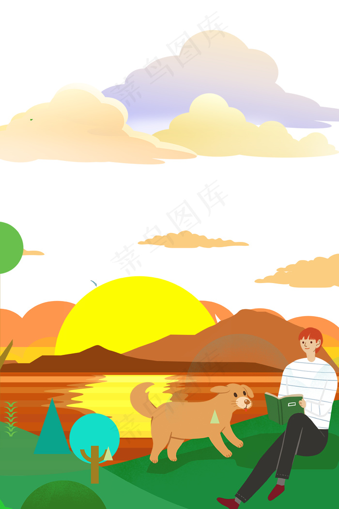 五四青年节主题背景