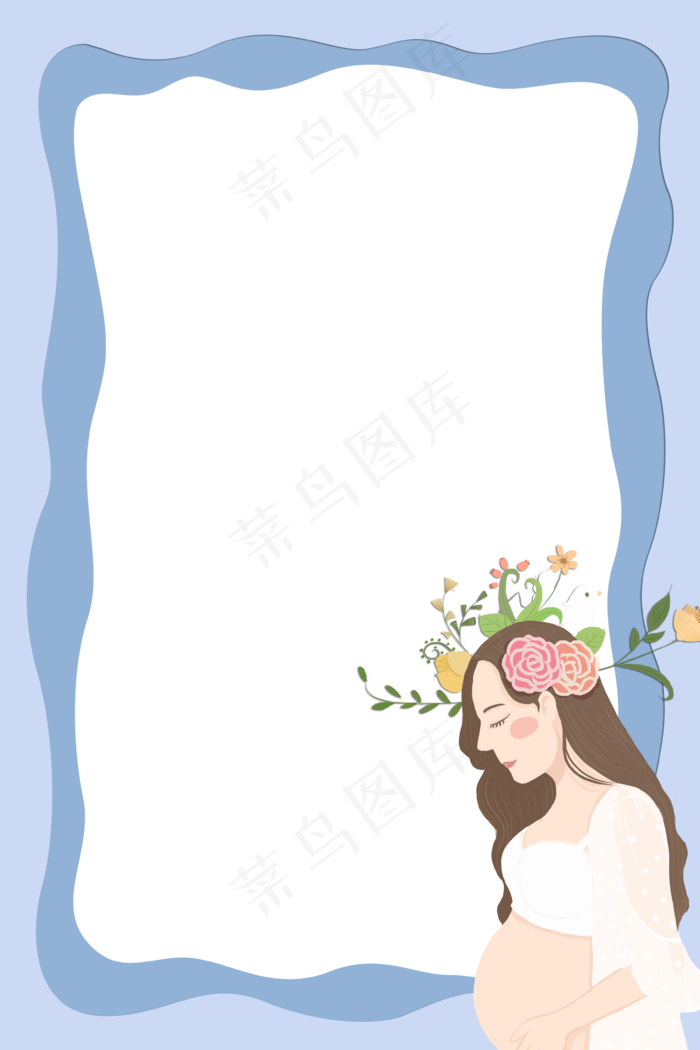 三八妇女节节日手绘边框女王节,免抠元素