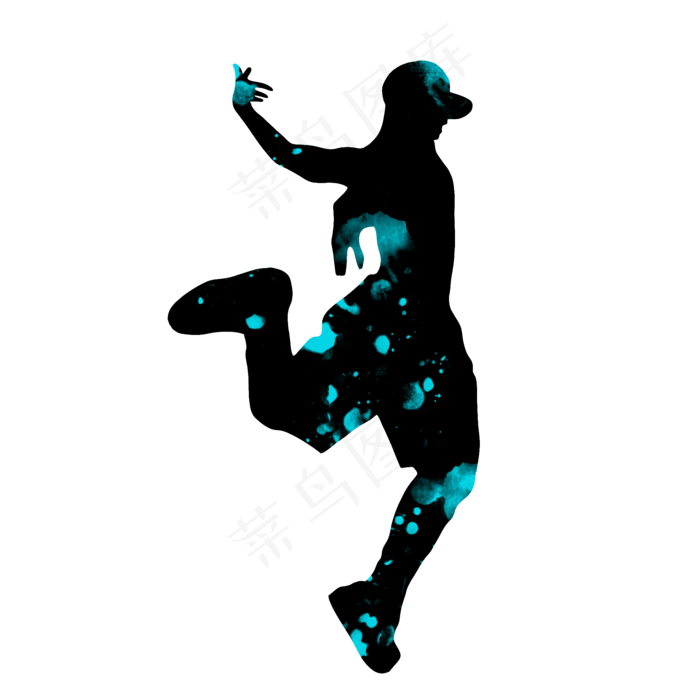 开学季舞蹈社团招新剪影,免抠元素