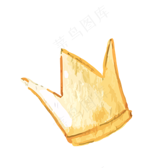 彩绘卡通婴儿玩具皇冠设计,免抠元素