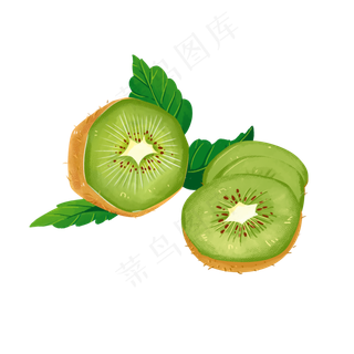 猕猴桃奇异果维生素C鲜果水果PNG