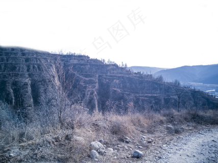 景观美丽群山起伏