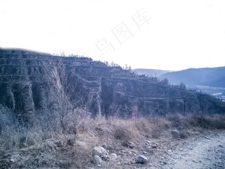 景观美丽群山起伏