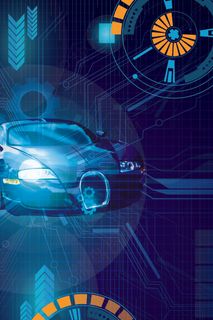 简约时尚商务汽车广告