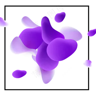 618彩色流体渐变618炫彩流体酷炫不,免抠元素