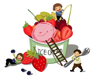 夏季冰淇淋搬运工