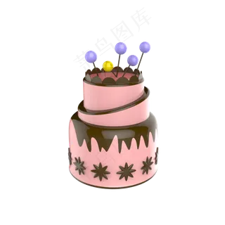 蛋糕仿真甜点免抠素材