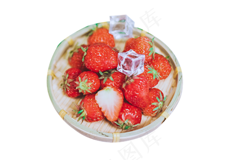 一盘草莓