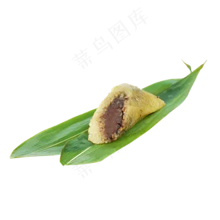 端午节切开粽子