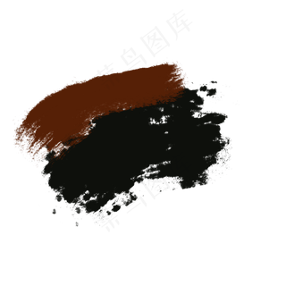 中国风黑色泼墨