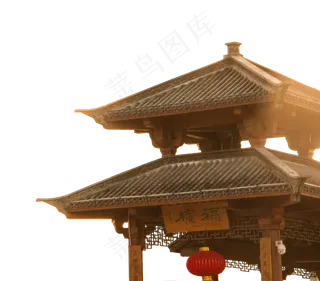 屋檐亭子楼阁,免抠元素