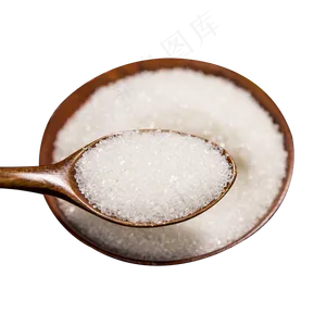 一碗白色的白糖和勺子,免抠元素