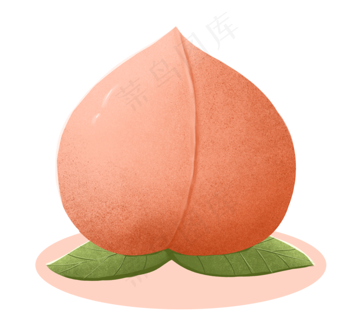 一个桃子(1421X1330(DPI:300))psd模版下载