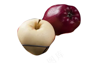 爽口的鸭梨美味的红牛苹果