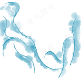 感恩父亲节蓝色彩条