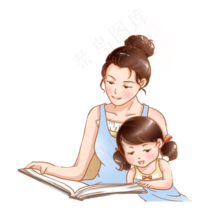 三八妇女节母亲节卡通免扣素材,免抠元素