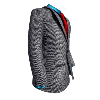 质感父亲节西装png图